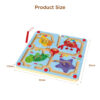 Educational wooden toys sea animal maze labyrinth board children's puzzle toy