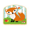 Wooden 3D puzzles, cartoon animals, children's cognitive puzzles Baby educational toys games
