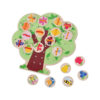 Montessori baby cognitive toys cartoon wooden educational stringing game toys
