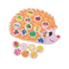 Montessori baby cognitive toys cartoon wooden educational stringing game toys
