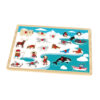 Toys for toddlers wooden glacier marine life marine life puzzle