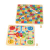 Wooden two-in-one flying chess and snake chess fun educational desktop board game toy interactive parent-child battle