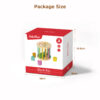 Wooden geometric shape building block box, Montessori children's educational shape recognition grasping ability training toys