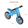 Wooden balance bike for children, pedal-free bike for babies, balance bike for children