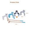Wooden Toy Croqueted Set Animal Characters