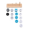 Early Education Wooden Animal Stacking Toys Children’s Shape Matching Building Block Toys