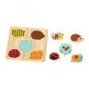 Wooden hand-grip board Nail puzzle Baby learning educational toys
