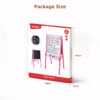 Double-sided easel children's whiteboard adjustable easel children's painting drawing board