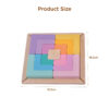 Building Blocks rainbow Stacking Game Blocks Puzzle Brain Teasers Toy