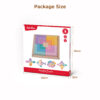 Building Blocks rainbow Stacking Game Blocks Puzzle Brain Teasers Toy