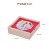 16 Pieces Wooden Blocks Toy for Kid Animal Number Alphabet Blocks Box Learning Educational Creative Toy