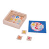 Wood Alphabet  Puzzle Alphabet Educataional Toy