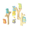 Bird tree balance building block toys Children's early education toys