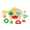 Children's wooden 3D puzzle ocean geometry puzzle children's cartoon wooden toddler Montessori learning shape early education baby