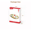 Wooden Train Animal Farm Assembly Track Toy Set