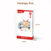 Wooden building block stacking games Wooden colored balance blocks Color recognition toys for preschoolers
