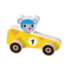 Children's wooden vehicle toys mini racing cars, creative fun racing cars, suitable for boys and girls