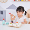 Children Pretend Wooden Food Sushi Play Set Kitchen Simulation for Kids