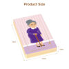 Wooden children's human body cycle women's growth puzzle educational toys human body cycle cognitive matching puzzle suitable for boys and girls learning