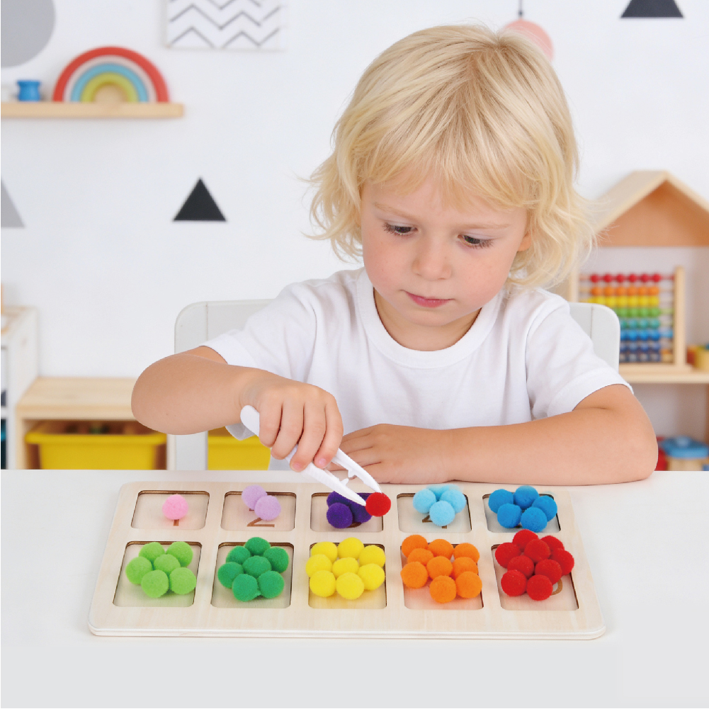 Montessori Children Educational Toy Color Matching Game