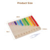 Montessori children's educational toys, color matching games, digital cognitive games, toys, education