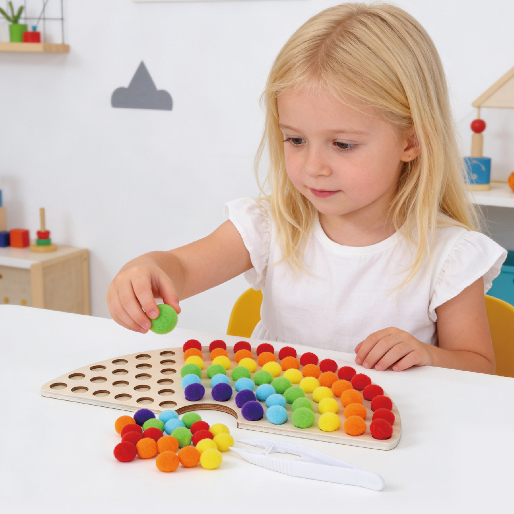 Montessori Children Educational Toy Color Matching Game