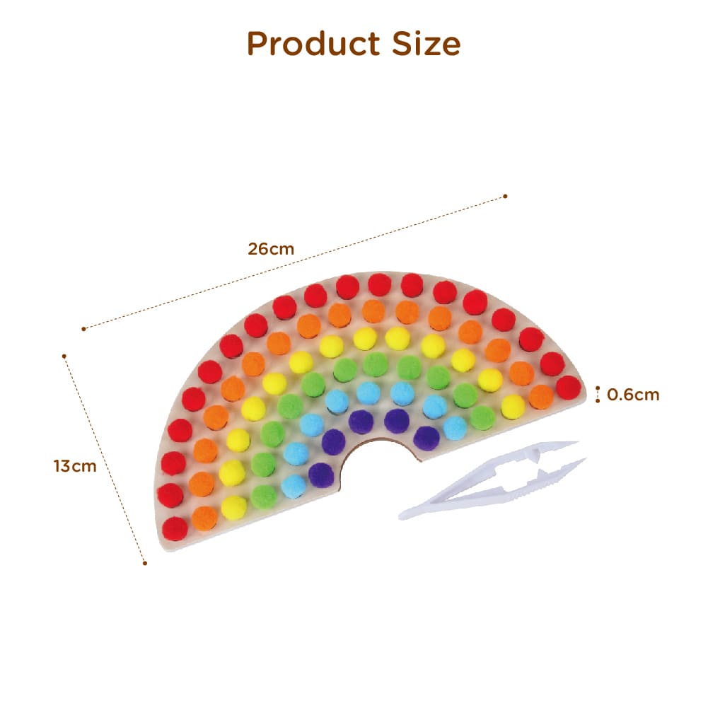 Montessori Children Educational Toy Color Matching Game - Image 4