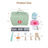 Wooden children's dental set toy children's doctor toy educational preschool toy