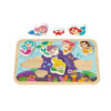 Wooden Mermaid Jigsaw Puzzle Educational Cute Mermaid Jigsaw Puzzle Suitable for Preschool Children's Toys