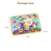 Wooden Mermaid Jigsaw Puzzle Educational Cute Mermaid Jigsaw Puzzle Suitable for Preschool Children's Toys