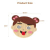 Wooden facial expressions, Montessori children's educational face changing building block learning toys