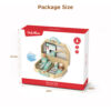 Wooden doctor toy set role play children's educational wooden medical box toys