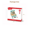 Mini wooden pet hospital set toy children role play pet doctor game