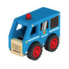 Wooden vehicles, children's educational police cars, fire trucks, ambulances, engineering vehicles, Montessori early education toys