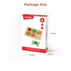 Wooden shape building block puzzle, educational wooden shape matching, children's cognitive geometric shape puzzle