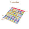 Wooden animal domino puzzle, children's educational learning toy set