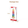 Wooden petal music tree track ball game Children's educational learning beads educational toys