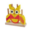 Wooden geometric stacking blocks, butterfly building block puzzle, educational Intellectual Toddler Multi-Shape Stacking Toy Set for Toddler Boys and Girls