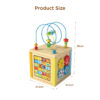 Wooden Rubik's Cube Toys 5-in-1 Ocean Montessori Toys Children's Educational Multifunctional Rubik's Cube Learning Toys