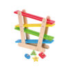 Wooden track gliding toy racing car Children's educational mini racing slide game