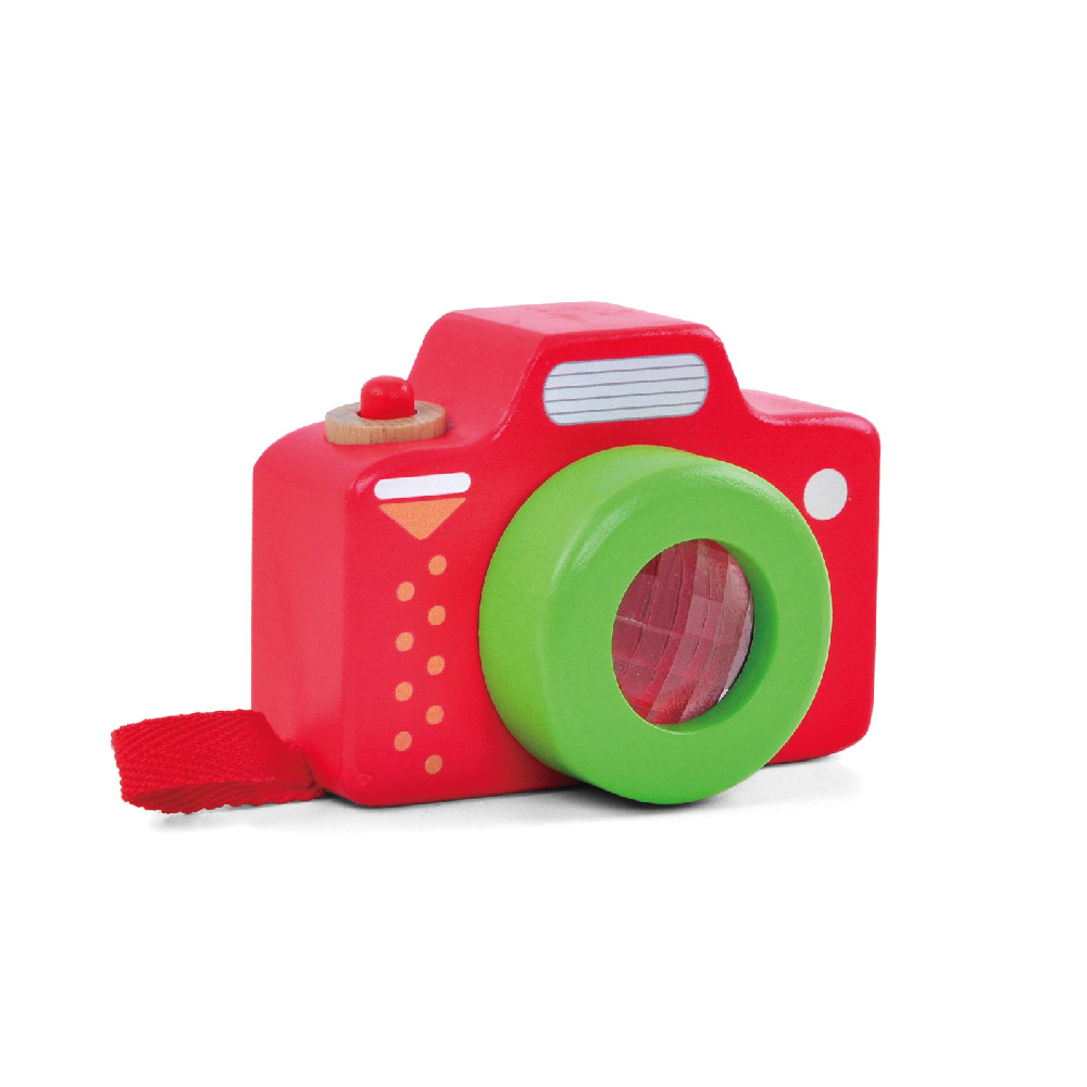 Creative Mini Wooden Kaleidoscope Toy Wooden Children's Gift DIY Camera