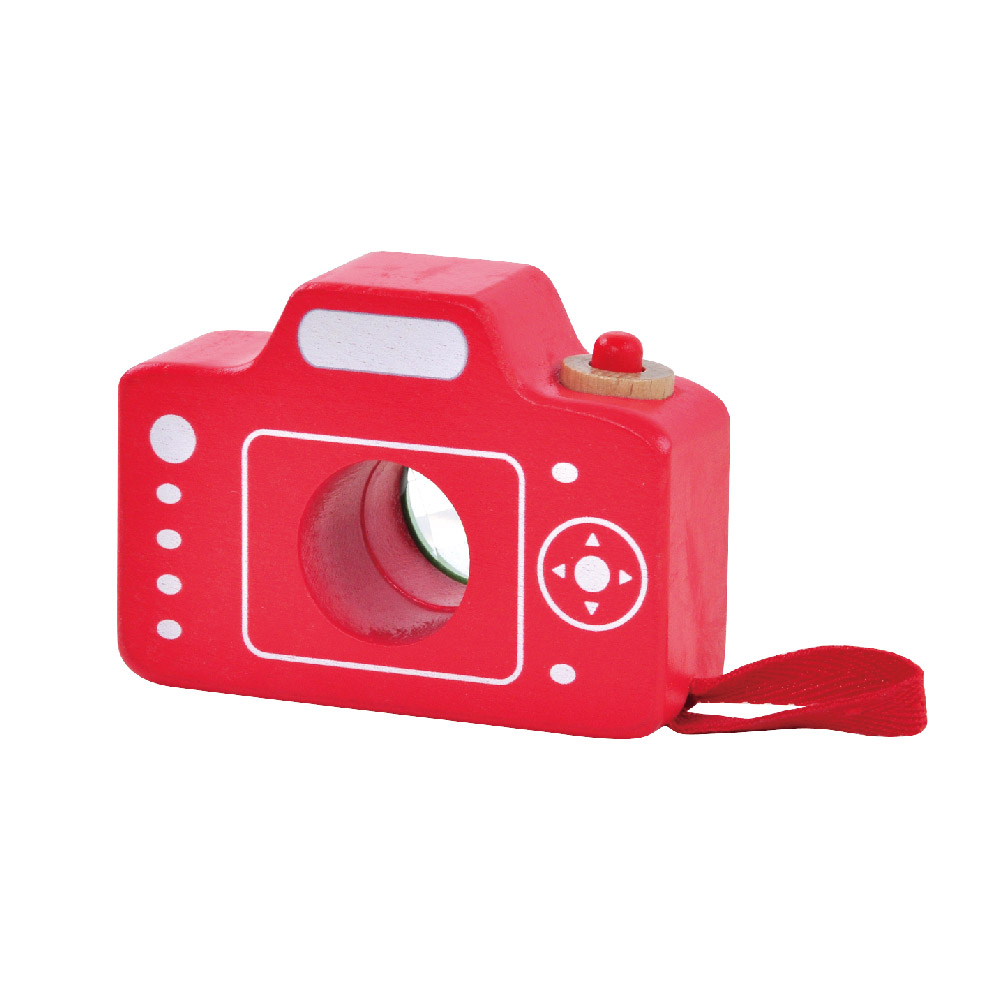 Creative Mini Wooden Kaleidoscope Toy Wooden Children's Gift DIY Camera - Image 2