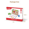 Wooden garbage recycling sorting center wooden garbage truck garbage sorting game educational toys