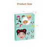 Children's facial expression puzzle magnetic book, fun children's emotion change learning toys, preschool children's educational magnetic gift book