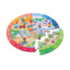 Wooden Four Seasons Jigsaw Puzzle Premium 360-degree Theme Story Puzzle Educational Toys