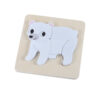 Wooden 3D puzzle wooden puzzle toys educational matching game toys