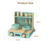 Wooden mini kitchen toys children's pretend cooking toys