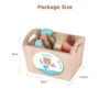 Wooden Laundry Toy Set Children's Role Playing Play House Toy Parent-Child Interactive