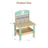 Wooden large tool bench Children's educational play house toy set