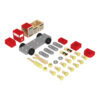 Wooden DIY assembly fire truck toys Children's educational fire truck disassembly and assembly toys